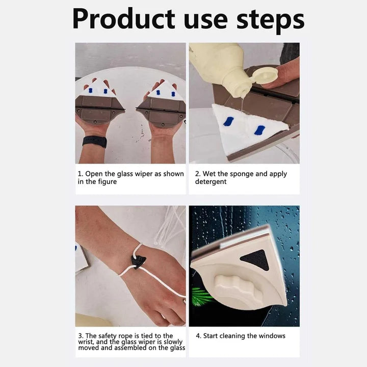 Double Sided Window Cleaning Tool