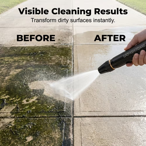 Heavy Duty Adjustable Twist Hose Nozzle Jet Sweeper Nozzle