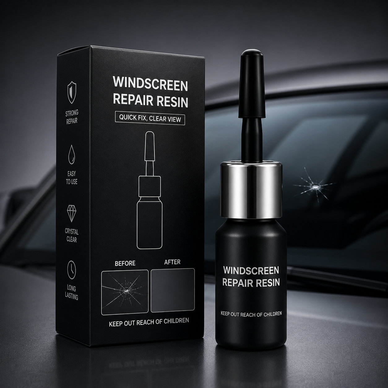 Windshield Crack Repair Kit (FREE SHIPPING)