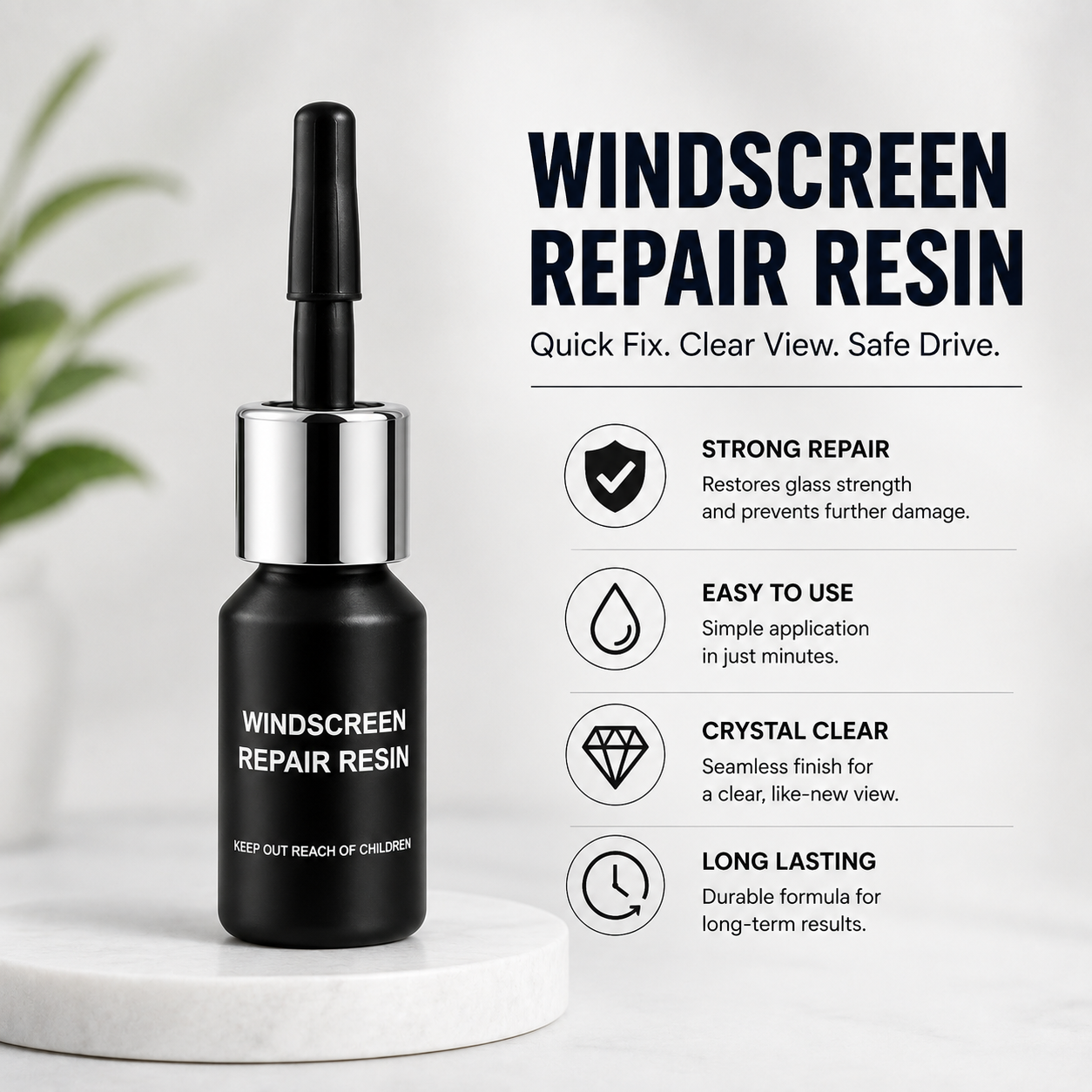 Windshield Crack Repair Kit (FREE SHIPPING)