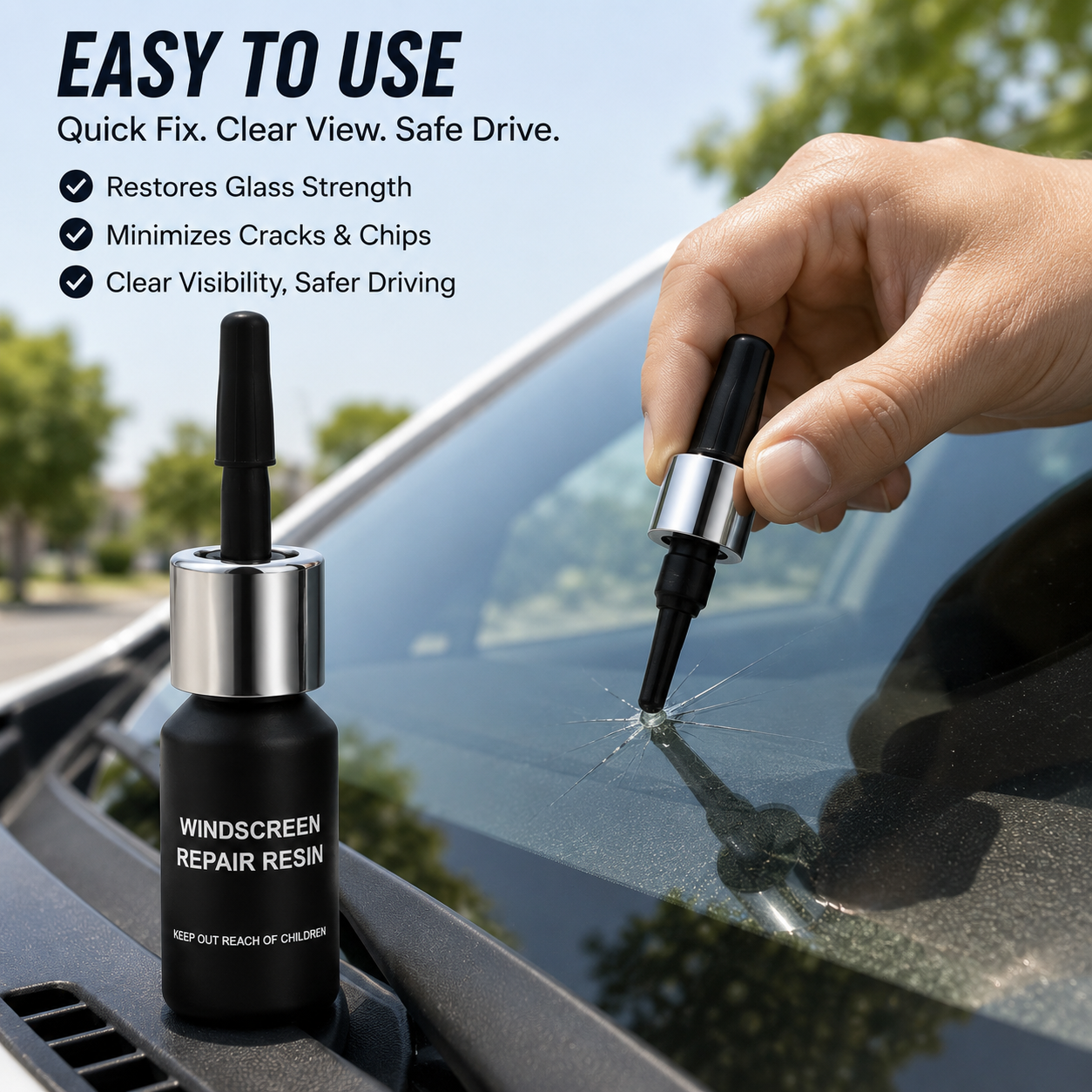 Windshield Crack Repair Kit (FREE SHIPPING)