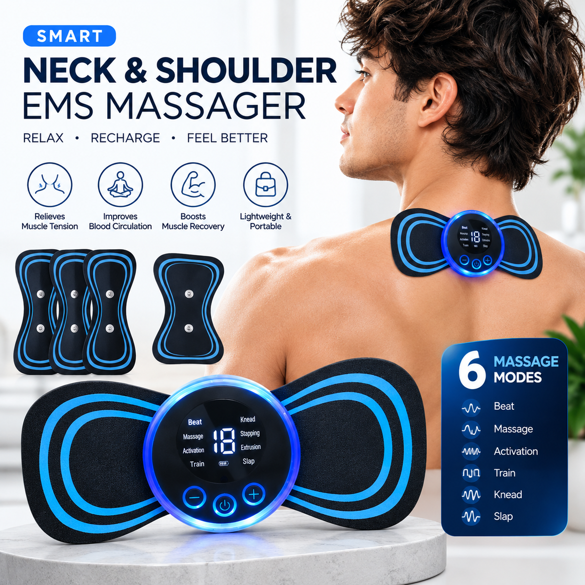 Rechargeable EMS Massager (FREE SHIPPING)